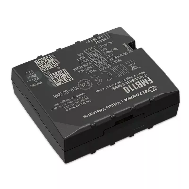 GPS tracker Teltonika FMB110 Auto Nero resistente alla polvere 0,128 GB