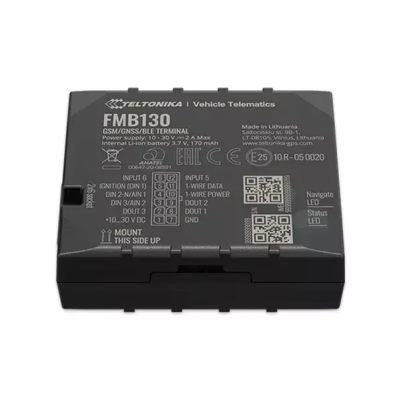 GPS tracker Teltonika FMB130 Auto Nero