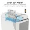 Fellowes LX Series distruggidocumenti LX221 20 fogli distruggidocumenti micro-taglio con contenitore estraibile da 30 litri massima sicurezza P5 bianco