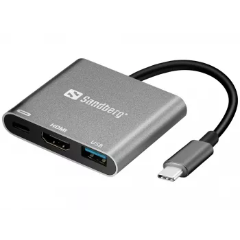 Sandberg Dock mini USB-C HDMI+USB