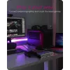 ICY BOX IB-DK8801-TB4 con filo Thunderbolt 4 antracite, nero