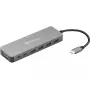 Sandberg Dock da viaggio USB-C 13-in-1, USB Type-C, 100 W Power Delivery, Ethernet 1000 Mbit/s