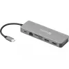 Sandberg Dock da viaggio USB-C 13-in-1, USB Type-C, 100 W Power Delivery, Ethernet 1000 Mbit/s