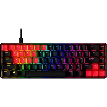 HyperX Rubber Keycaps - set accessori gaming - rosso (layout US)