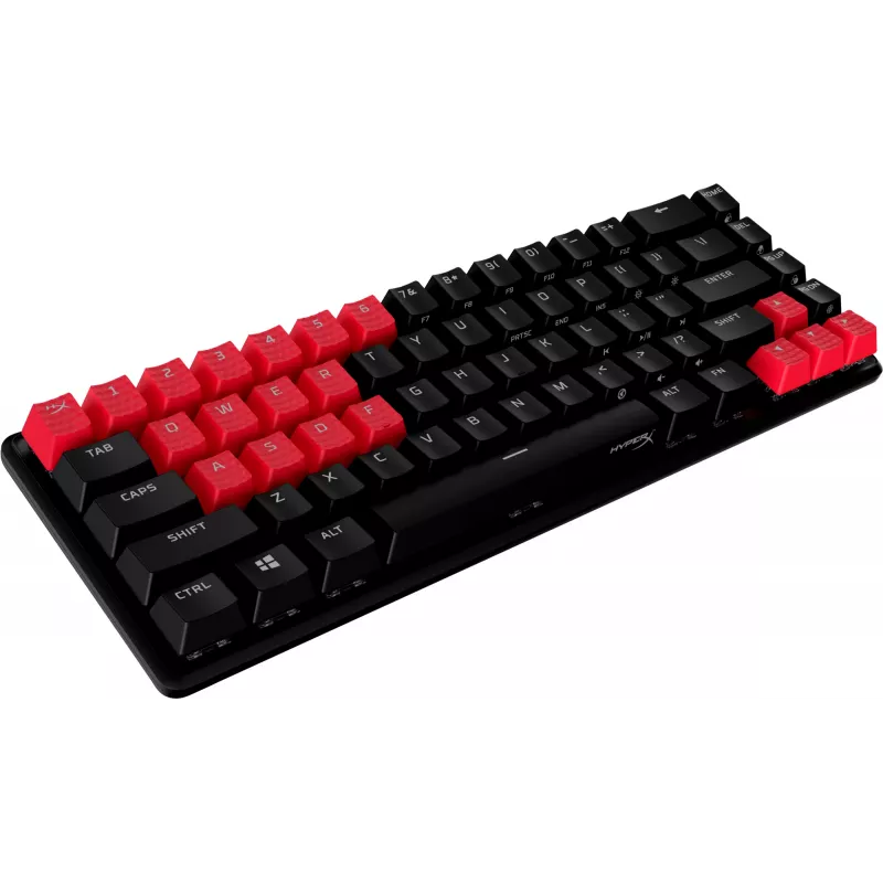 HyperX Rubber Keycaps - set accessori gaming - rosso (layout US)