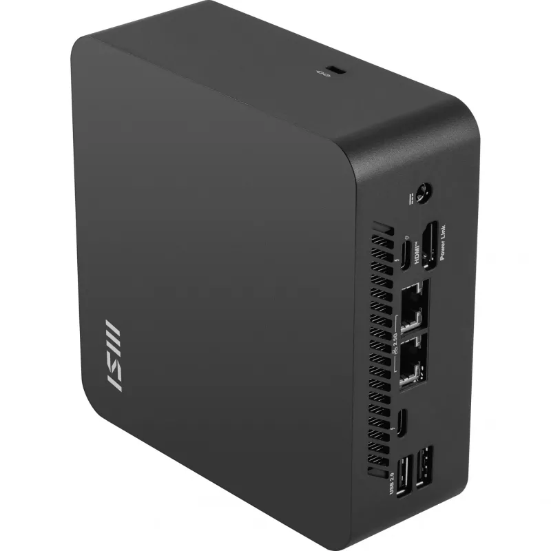 MSI Cubi NUC AI+ 2MG-007EU Copilot+ PC Intel Core Ultra 9 288V 32 GB LPDDR5x-SDRAM 1 TB SSD Windows 11 Pro mini PC nero