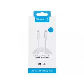 Cavo di ricarica USB-C Sandberg 136-17 2M 65W