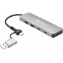 Hub Sandberg USB-C/A a 2xUSB-A+2xUSB-C