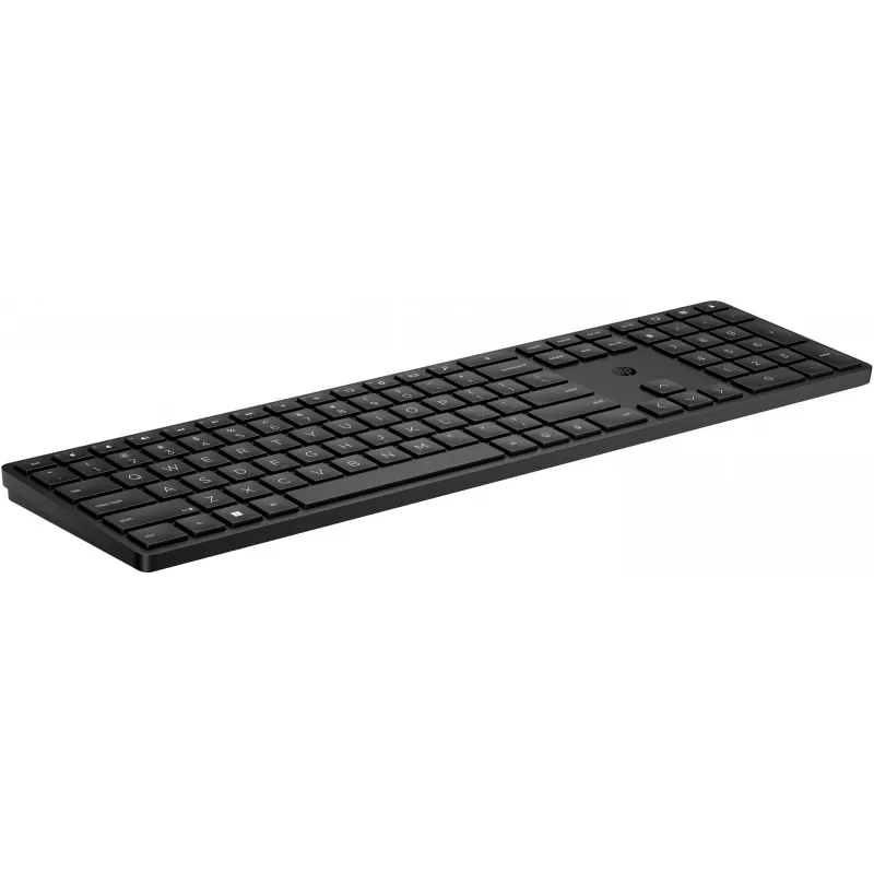 Tastiera wireless programmabile HP 455, Full-Size (100%), wireless, RF Wireless, a membrana, nero