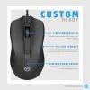 Mouse cablato HP 100, ambidestro, ottico, USB Type-A, 1600 DPI, nero