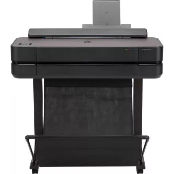Stampante HP Designjet T650 24 pollici, uscita 2025, getto d'inchiostro termico, 2400 x 1200 DPI, HP-GL/2, JPEG, HP-RTL, CALS G4, URF, nero, ciano, magenta, giallo, 2400 x 1200 DPI, 81 pagine all'ora