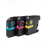 Brother LC123RBWBP cartuccia d'inchiostro 3 pz. originale ciano, magenta, giallo