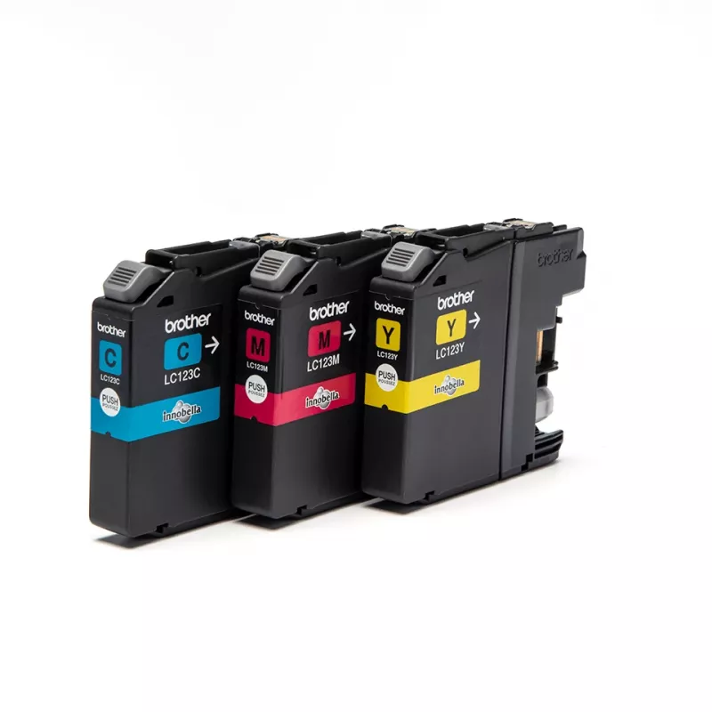 Brother LC123RBWBP cartuccia d'inchiostro 3 pz. originale ciano, magenta, giallo