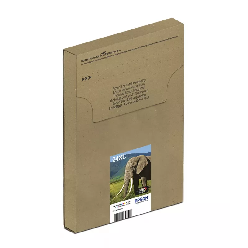 Epson multipack 6 colori 24XL EasyMail, nero, ciano, ciano chiaro, magenta, magenta chiaro, giallo