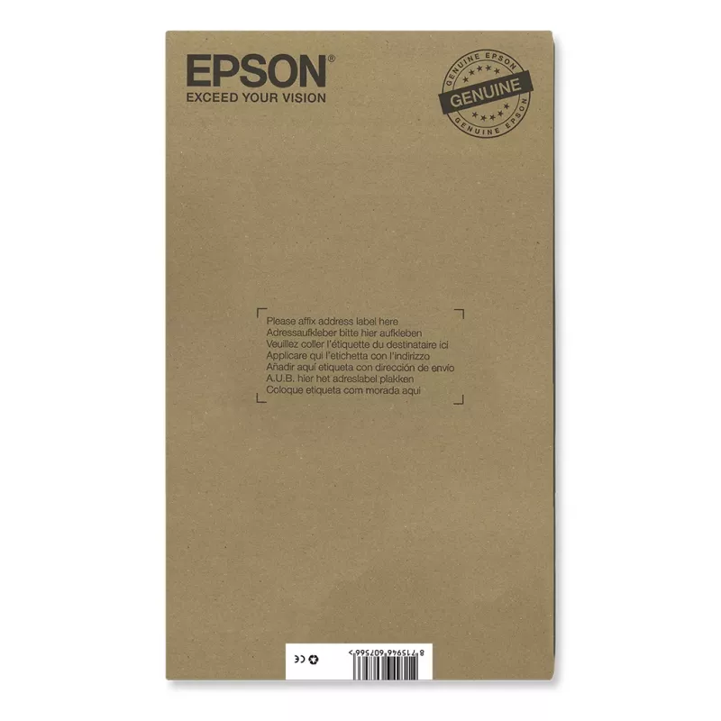 Epson multipack 6 colori 24XL EasyMail, nero, ciano, ciano chiaro, magenta, magenta chiaro, giallo