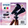 Epson 502XL C13T02W64020 Claria Home Ink multipack di cartucce d'inchiostro, 4 pz., XL, 28,4 ml, nero/ciano/magenta/giallo, fino a 550 (nero) / 470 (colore) pagine