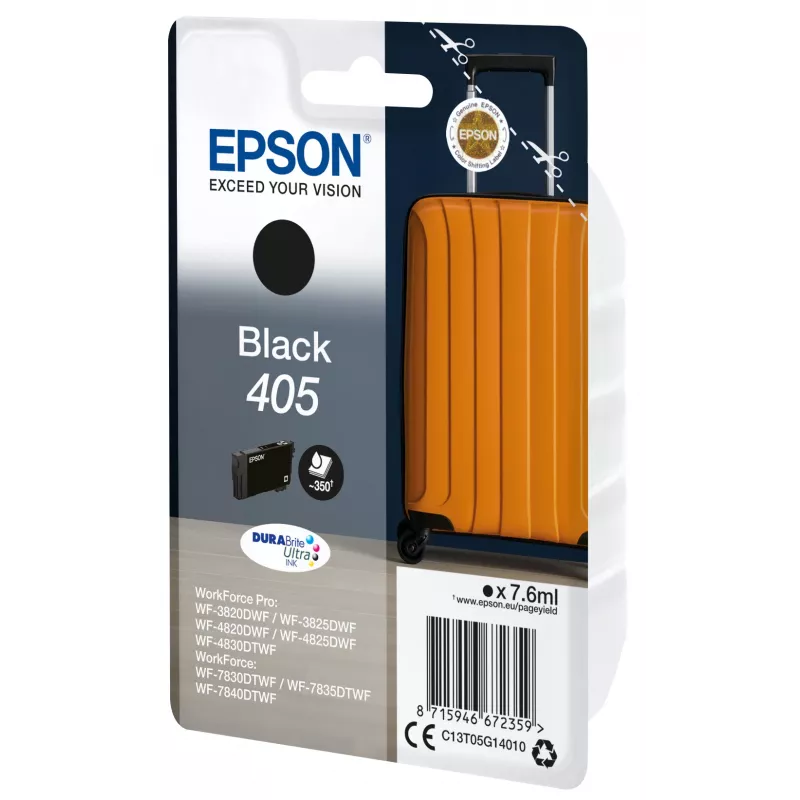 Epson 405 cartuccia d'inchiostro 1 pezzo originale resa standard nero