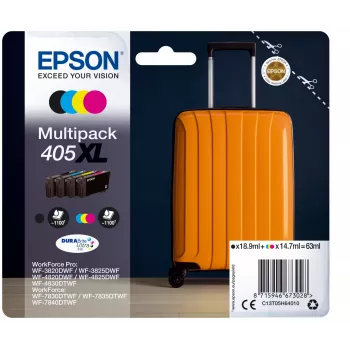 Epson 405XL cartuccia d'inchiostro 1 pezzo originale resa alta (XL) nero, ciano, magenta, giallo