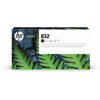 Cartuccia d'inchiostro HP 832 4UV75A Latex, 1 l, nero, per Latex 630 W/700/700 W/800/800 W