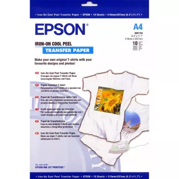 Epson carta transfer per stirare - A4 - 10 fogli