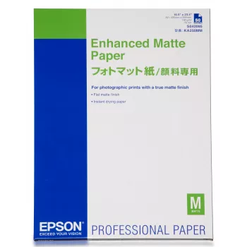 Carta Epson Enhanced Matte, DIN A2, 192 g/m², 50 fogli, 42 cm, opaca, 260 µm, 192 g/m²