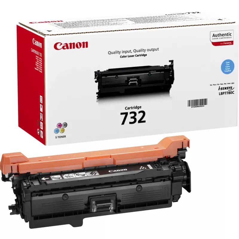 Cartuccia toner Canon 732C 1 pz. originale ciano