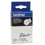 Nastro TC Brother TC-201 nero su bianco