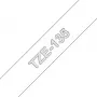 Brother TZe-135 nastro laminato, 12 mm x 8 m, bianco su trasparente
