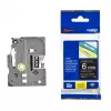 Nastro per etichettatura Brother TZe315 6mm bianco su nero