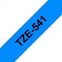 Nastro laminato Brother 18 mm, nero su blu, TZe, grigio, trasferimento termico, Filippine, 5 anno/i