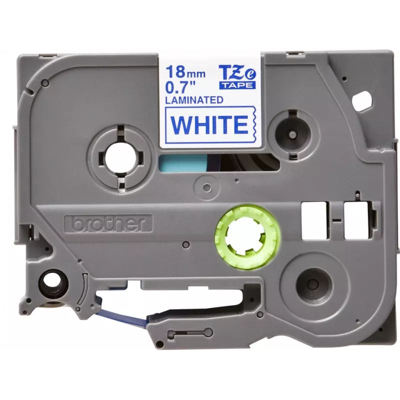 Nastro per etichettatura Brother TZE-243 blu su bianco