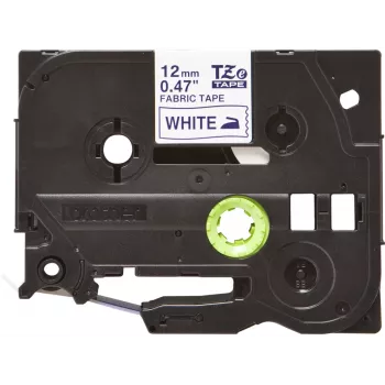 Nastro per etichettatura Brother TZE-FA3 blu su bianco