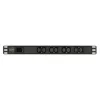 APC Easy Rack PDU, Basic, 1U, 1 fase, 3,7 kW, 230 V, 16 A, 8 uscite C13, ingresso IEC60320 C20