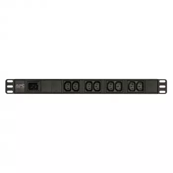 APC Easy Rack PDU, Basic, 1U, 1 fase, 3,7 kW, 230 V, 16 A, 8 uscite C13, ingresso IEC60320 C20