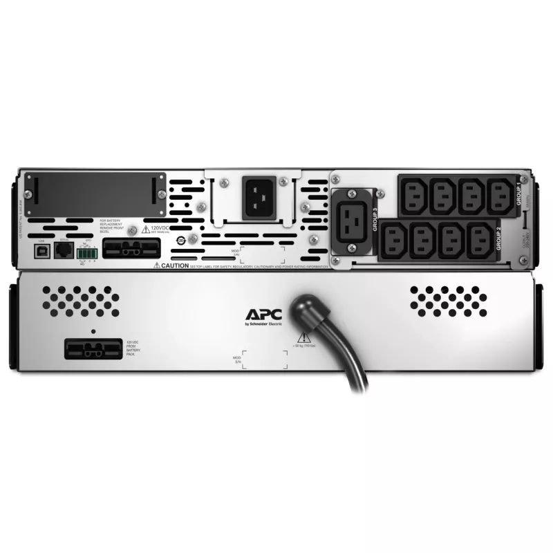 APC Smart-UPS X SMX2200RMHV2U - 2200VA, 8x prese C13 + 1x C19, USB, autonomia estendibile