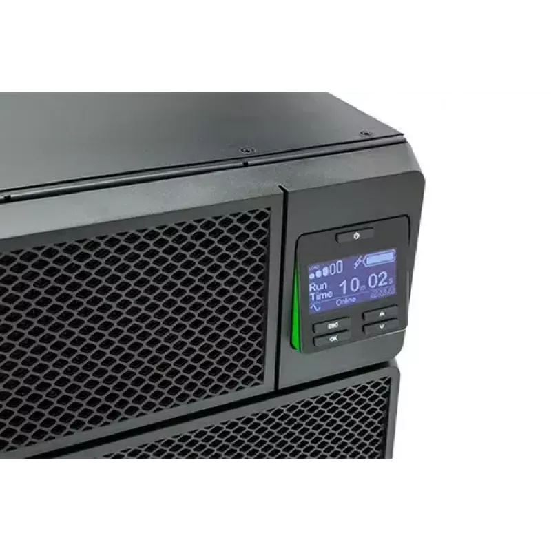 APC Smart-UPS On-Line SRT8KRMXLI - 8kW/VA, 6x C13 + 4x C19 + uscita hardwire monofase, rackmount, NMC integrata