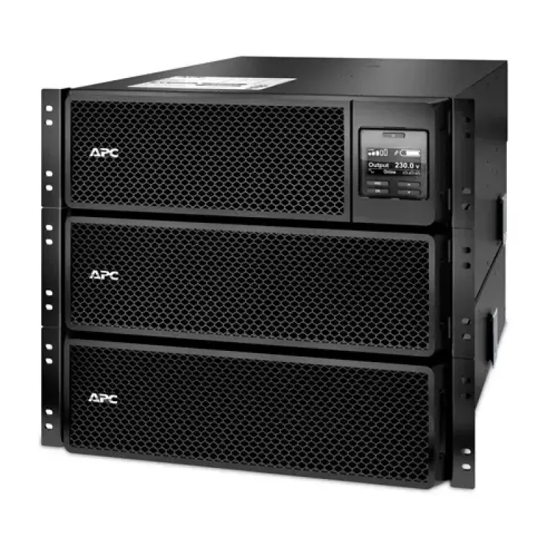 APC Smart-UPS On-Line SRT8KRMXLI - 8kW/VA, 6x C13 + 4x C19 + uscita hardwire monofase, rackmount, NMC integrata