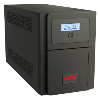 APC Easy UPS 1 Ph Line Interactive, 750VA, Tower, 230V, 6 uscite IEC C13, AVR, contatto pulito, LCD, senza supporto scheda di rete