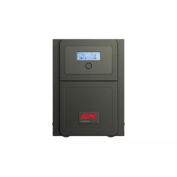 APC Easy UPS 1 Ph Line Interactive, 750VA, Tower, 230V, 6 uscite IEC C13, AVR, contatto pulito, LCD, senza supporto scheda di rete