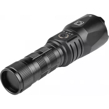 Sandberg Survivor Torch Powerbank 5000, torcia portatile, nero, alluminio, IPX4, -30 – 40 °C, FCC, RoHS, UKCA, CE