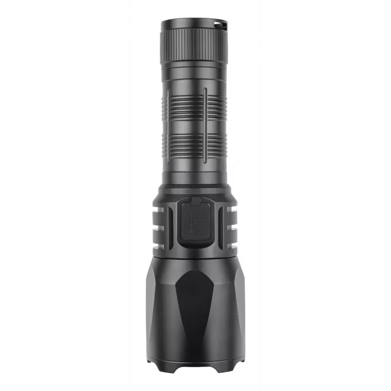 Sandberg Survivor Torch Powerbank 5000, torcia portatile, nero, alluminio, IPX4, -30 – 40 °C, FCC, RoHS, UKCA, CE