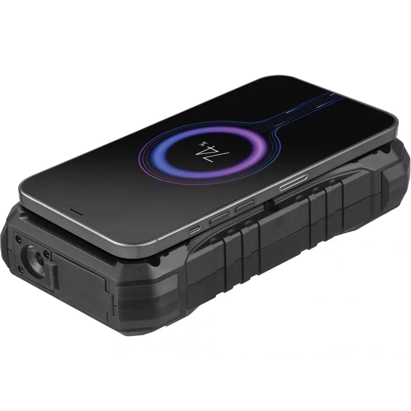 Sandberg Survivor Powerbank 20000 PD30W, 20000 mAh, ricarica wireless, nero