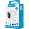Caricabatterie Sandberg 2in1 1xUSB-C 1xUSB 35W per interni AC universale