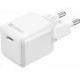 Caricabatterie AC Sandberg USB-C PD20W SAVER, per interni, AC, 12 V, 3 A, bianco