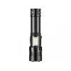 Sandberg Survivor 7in1 Torch Powerbank 5000, torcia portatile, nero, alluminio, LED, 2 lampade, 200 lm