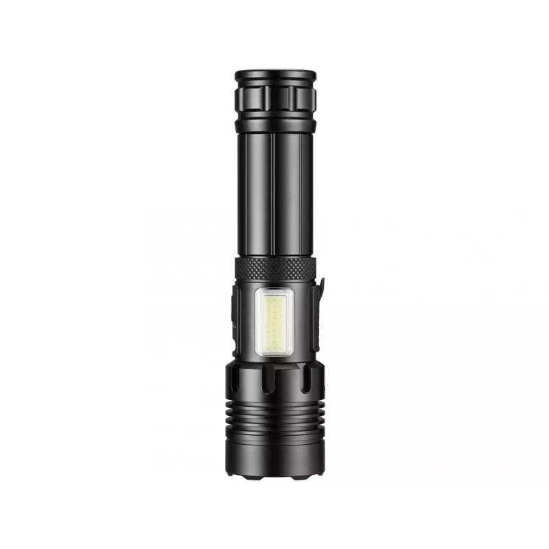 Sandberg Survivor 7in1 Torch Powerbank 5000, torcia portatile, nero, alluminio, LED, 2 lampade, 200 lm