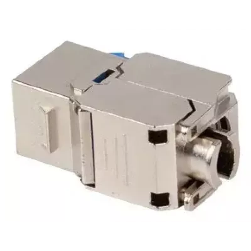 Modulo keystone Lanberg KSF6-4000, connettore RJ-45 piatto, blu-argento