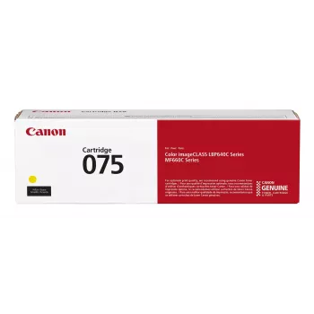 Cartuccia toner Canon 075 1 pz. originale giallo