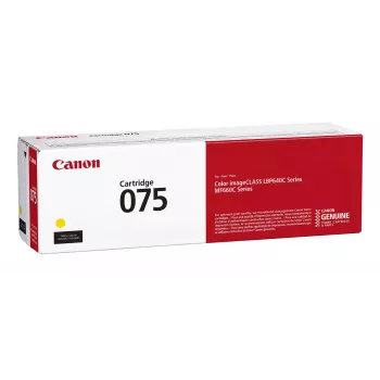 Cartuccia toner Canon 075 1 pz. originale giallo