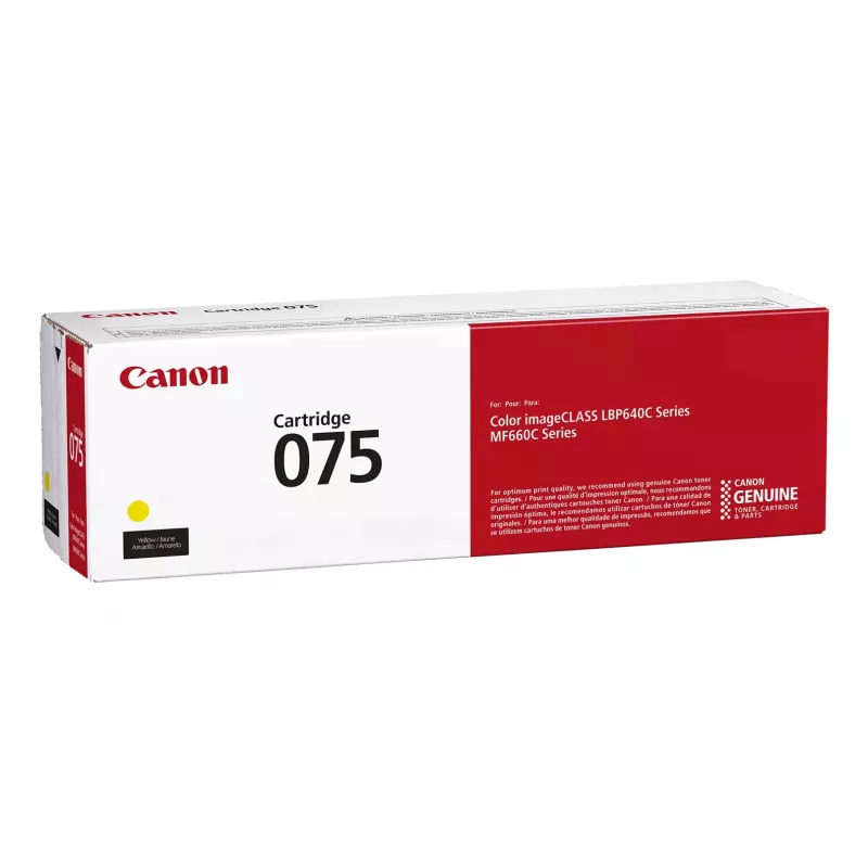 Cartuccia toner Canon 075 1 pz. originale giallo